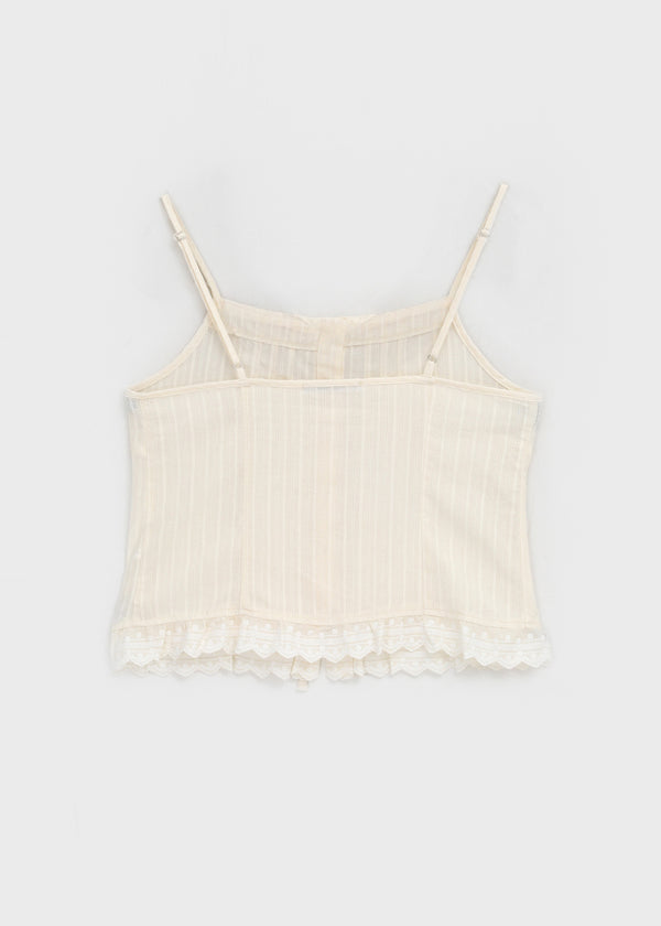 Belquin Lace Sleeveless Blouse