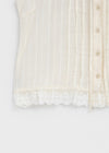 Belquin Lace Sleeveless Blouse