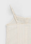 Belquin Lace Sleeveless Blouse