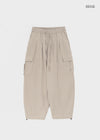 (UNISEX) Polset Wide Linen Cargo Pants
