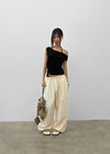 Crude Nylon String Pants