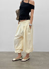 Crude Nylon String Pants