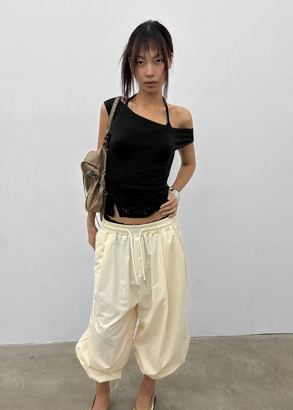 [MADE] Yeltz Lace Asymmetrical Sleeveless