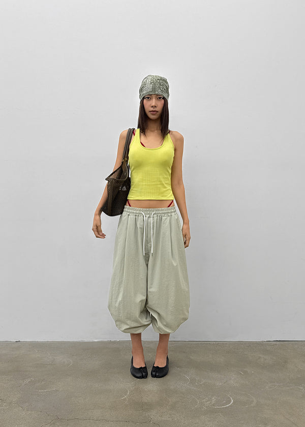 Crude Nylon String Pants
