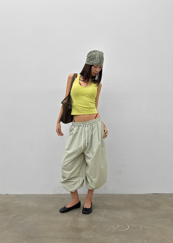 Crude Nylon String Pants
