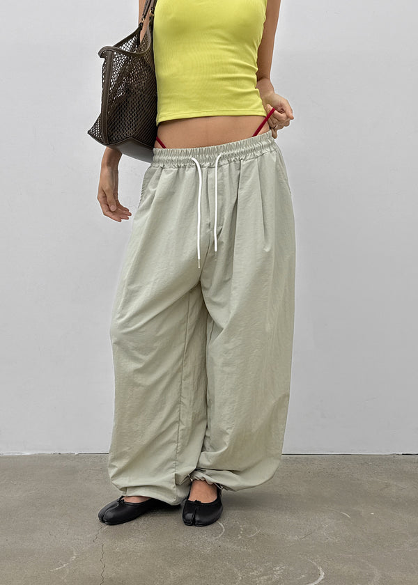Crude Nylon String Pants