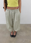 Crude Nylon String Pants