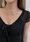 Tranka Silver Mini Ball Necklace
