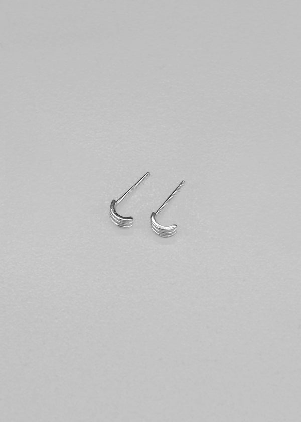 (SILVER 925) Cheddle Mini Silver Earrings