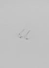 (SILVER 925) Cheddle Mini Silver Earrings