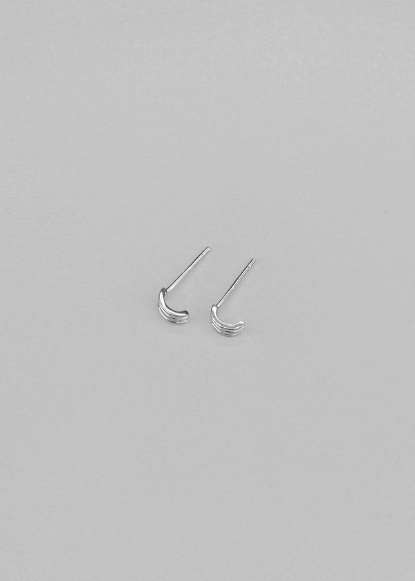 (SILVER 925) Cheddle Mini Silver Earrings