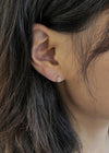 (SILVER 925) Cheddle Mini Silver Earrings