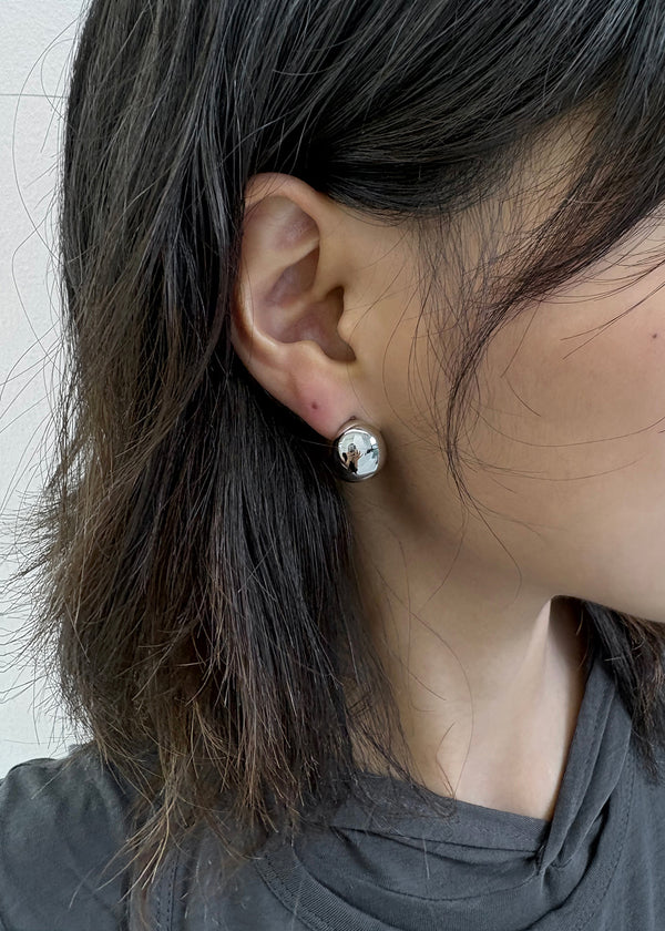 Monbi Bold Silver Earrings