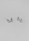 Chakuri 4-Set Cubic Earrings