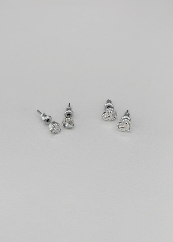 Chakuri 4-Set Cubic Earrings