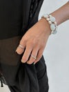 Tromue 4-Set Silver Ring