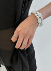 Caricature Onyx Bold Banding Bracelet