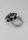 Caricature Onyx Bold Banding Bracelet