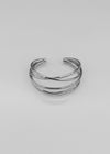 Loraf Silver Open Bracelet