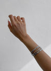 Loraf Silver Open Bracelet