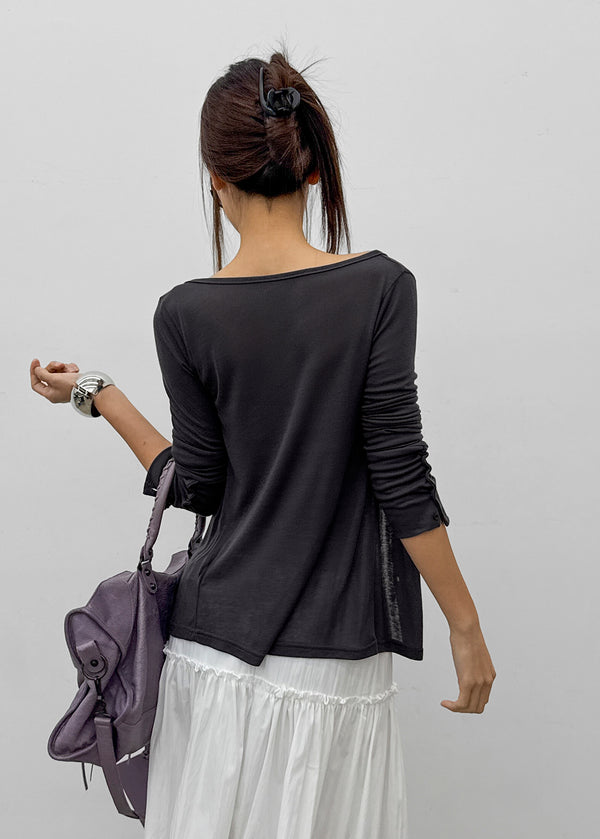 Meer Summer See-through Button Cardigan