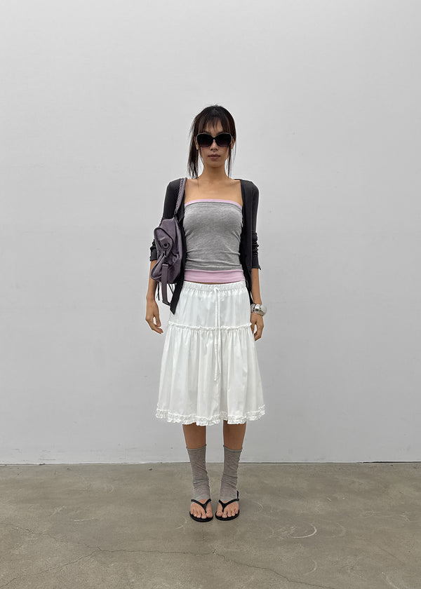 Meer Summer See-through Button Cardigan