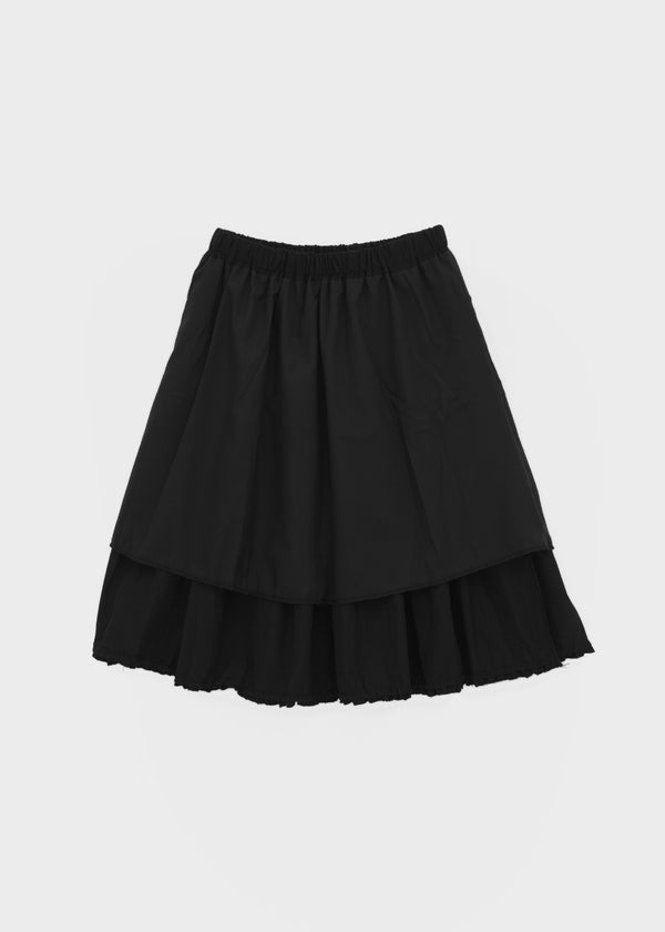 Mirage Frill Banding Midi Skirt
