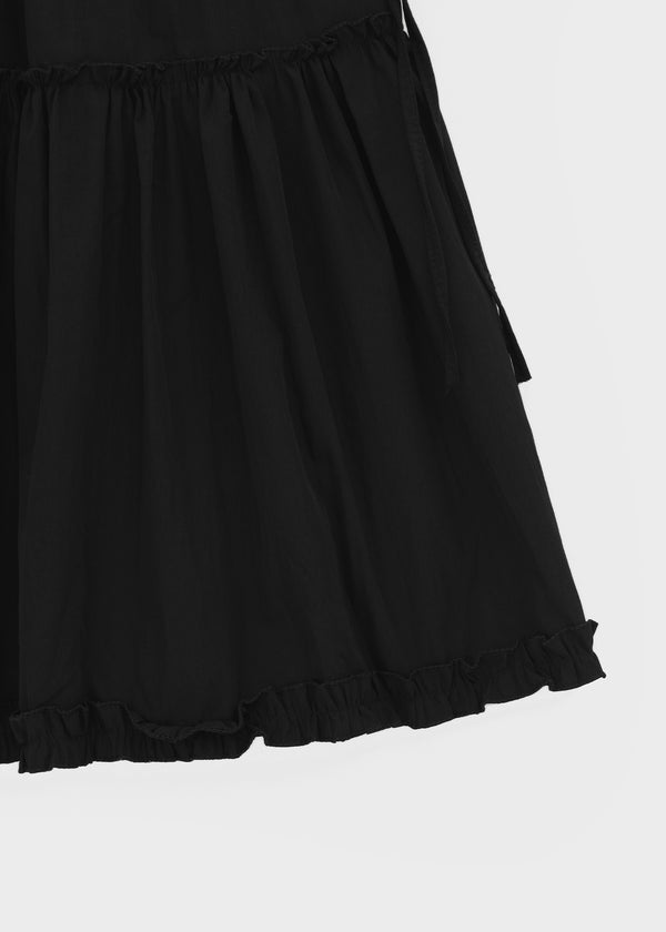 Mirage Frill Banding Midi Skirt