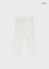 Quark See-through Lace Capri Leggings