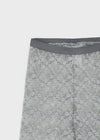Quark See-through Lace Capri Leggings