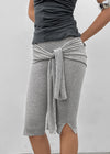 Stillup Shirred Strap Capri Pants