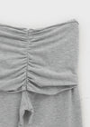 Stillup Shirred Strap Capri Pants