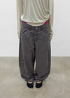 Grotto Bijou Pigment Wide Cargo Pants