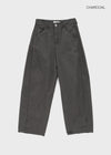 Grotto Bijou Pigment Wide Cargo Pants