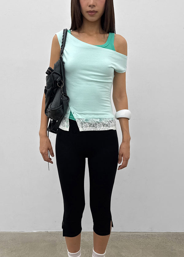 [MADE] Yeltz Lace Asymmetrical Sleeveless