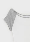 Thomaston Raglan Off-Shoulder Short Sleeve Tee