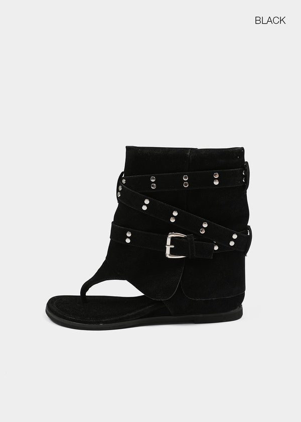 Bircombe Suede Flip-flops Mid-calf Boots