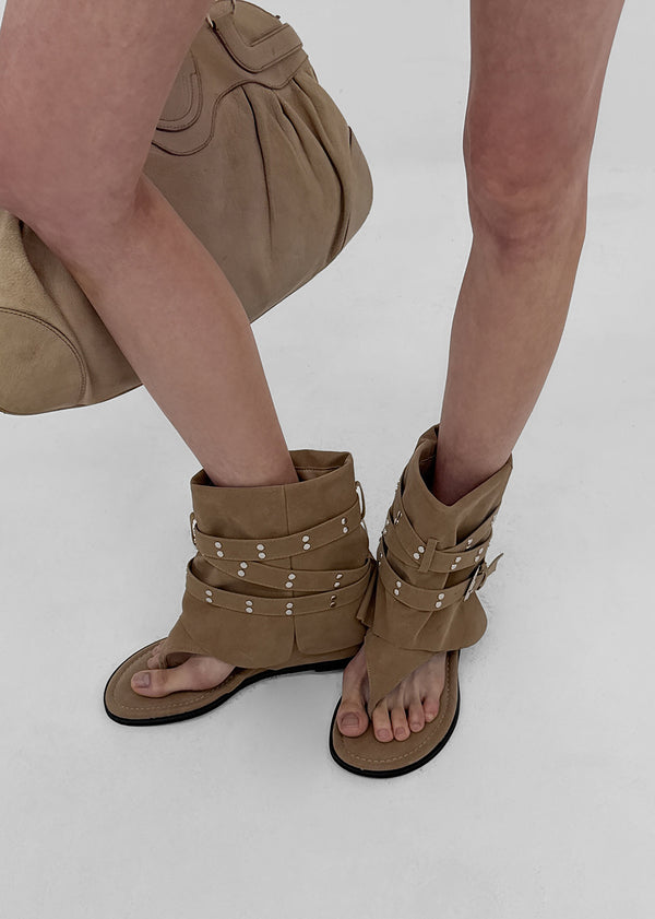 Bircombe Suede Flip-flops Mid-calf Boots