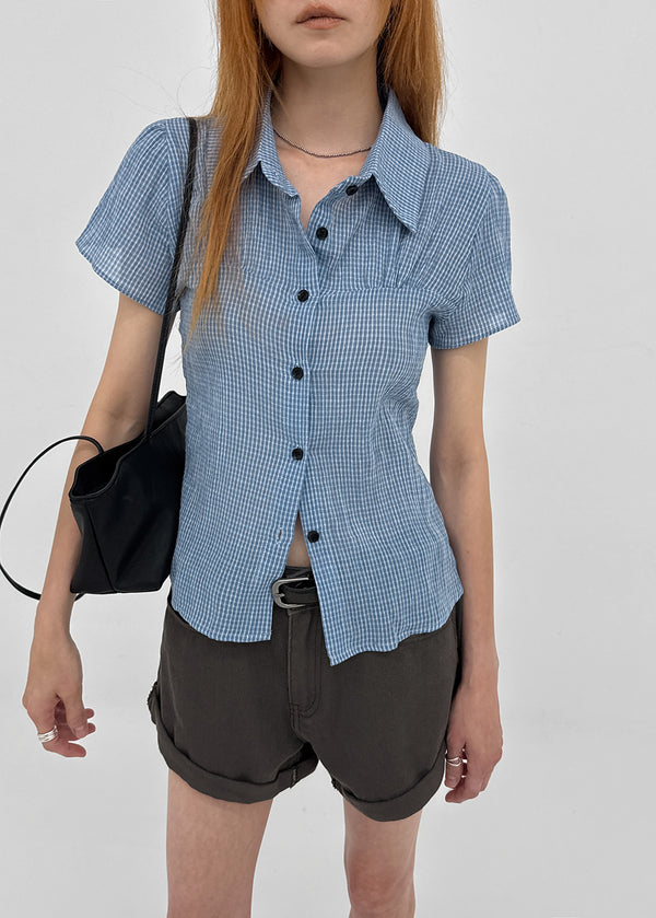 Corib Check Short-sleeve Shirt