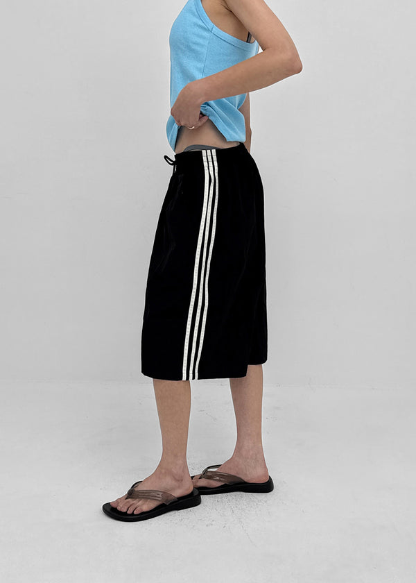 (UNISEX) Comkit Track Bermuda Banding Pants