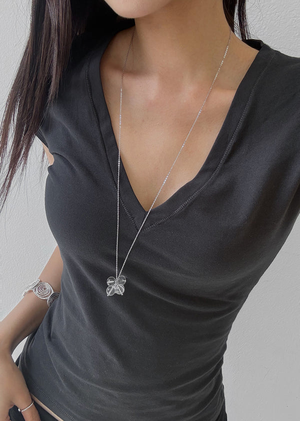Kessle pendant drop necklace