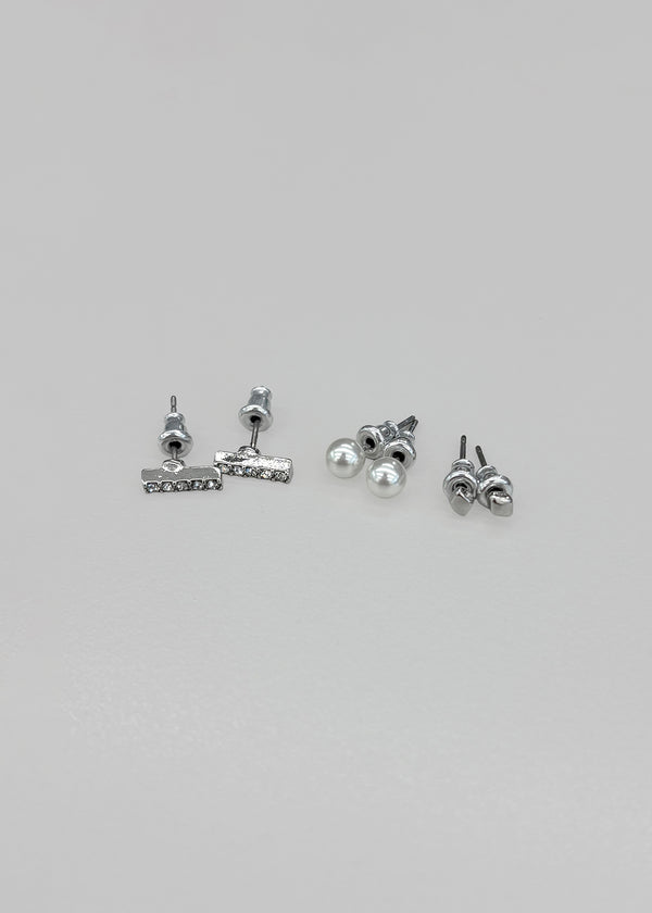 Timp 7-Set Silver Earrings