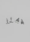 Timp 7-Set Silver Earrings