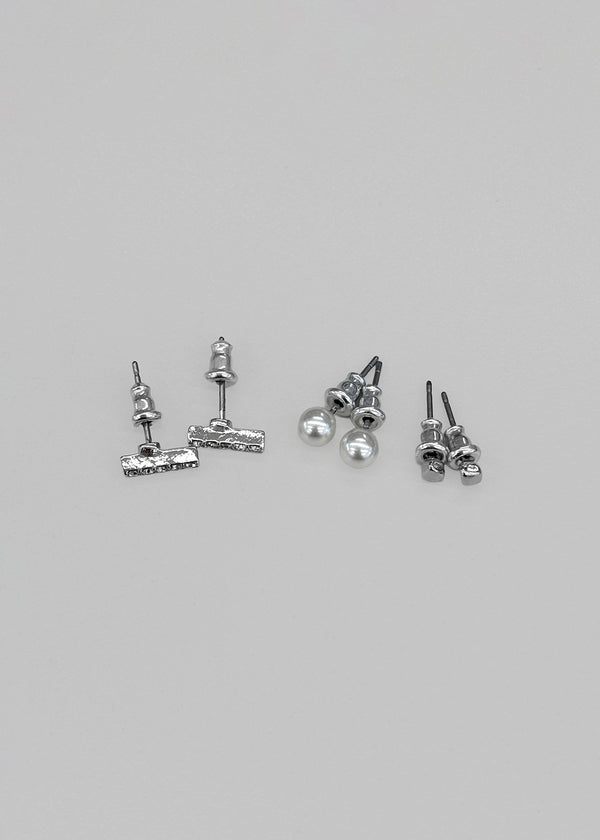Timp 7-Set Silver Earrings