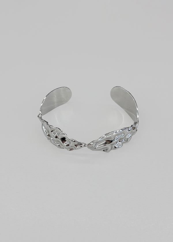 AP Silver Open Bracelet