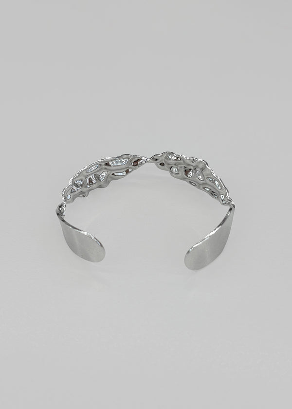 AP Silver Open Bracelet