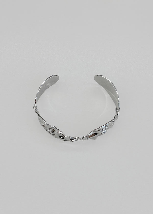 AP Silver Open Bracelet