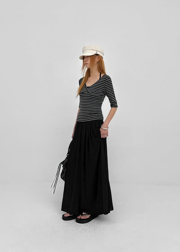 Cabero Banding Long Skirt