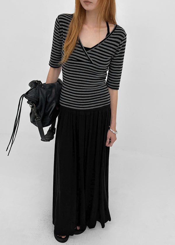 Cabero Banding Long Skirt