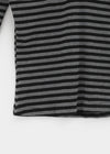 Quartz Stripe Wrap Half-Sleeve Tee